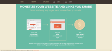 Monetize links you share - Shortest